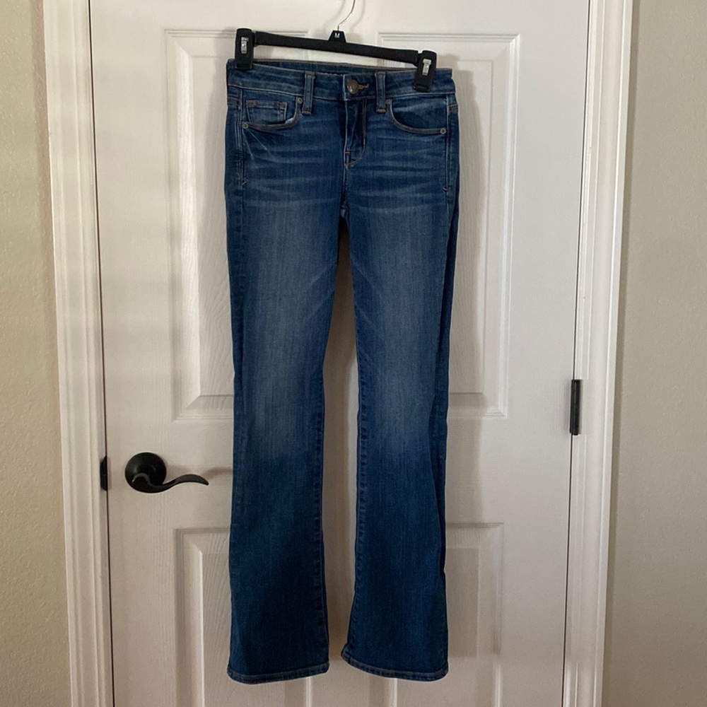 American Eagle outfitters bootcut denim jeans size 2 short